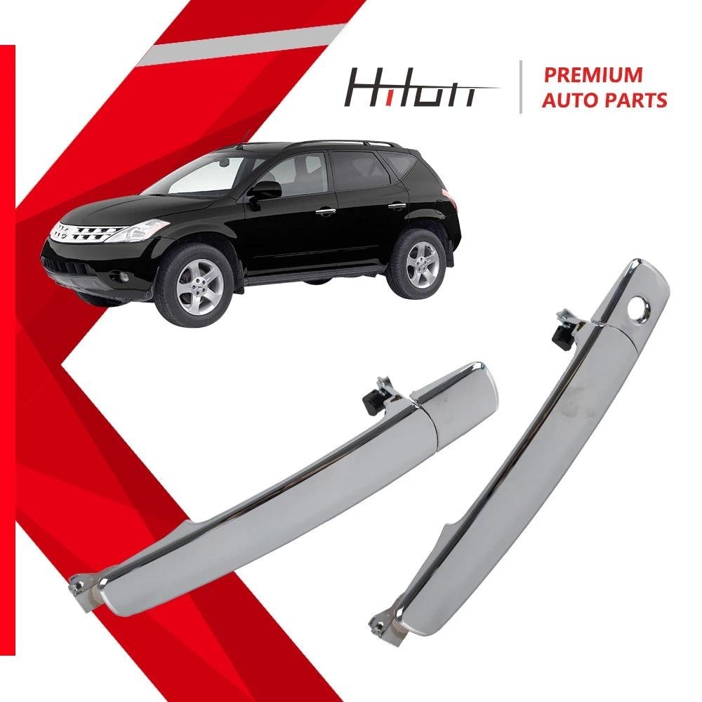 Maçaneta Externa Da Porta Do Carro , Cromada , Dianteira E Traseira , Para NISSAN Murano Rogue , Selecione INFINITI FX35
