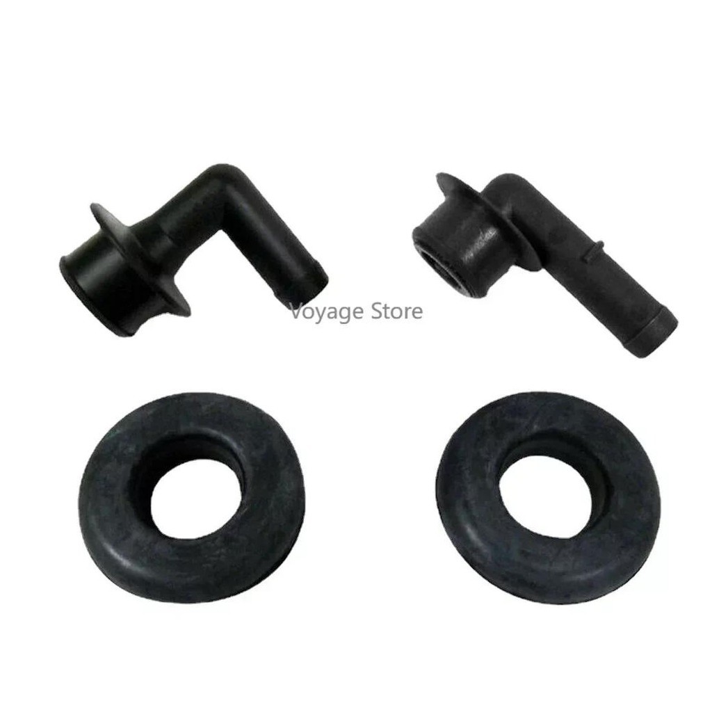 53013360AA Para Jeep Grand Cherokee 2000-2004 4 Peças Conjunto PCV CCV Válvula De Ventilação Cotovelos Ilhós Kit 4.0L Ac