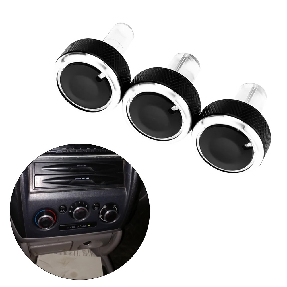 Para Mazda 323 Allegro Família 626 Proteger Haima Feliz Ac Botão De Ar Condicionado Interruptor Controle Calor Liga Alum
