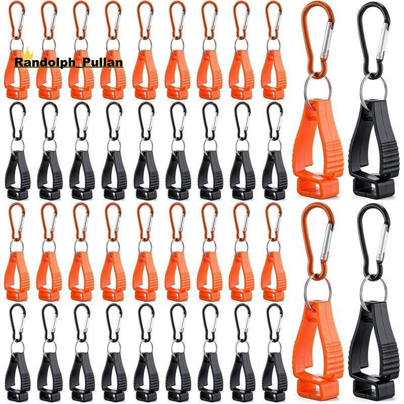 [Concessional H] 40 PCS Clipes De Luva Clipe De Cinto , Segurança De Trabalho Luvas Keeper Grabber Clips Para Loop Guard
