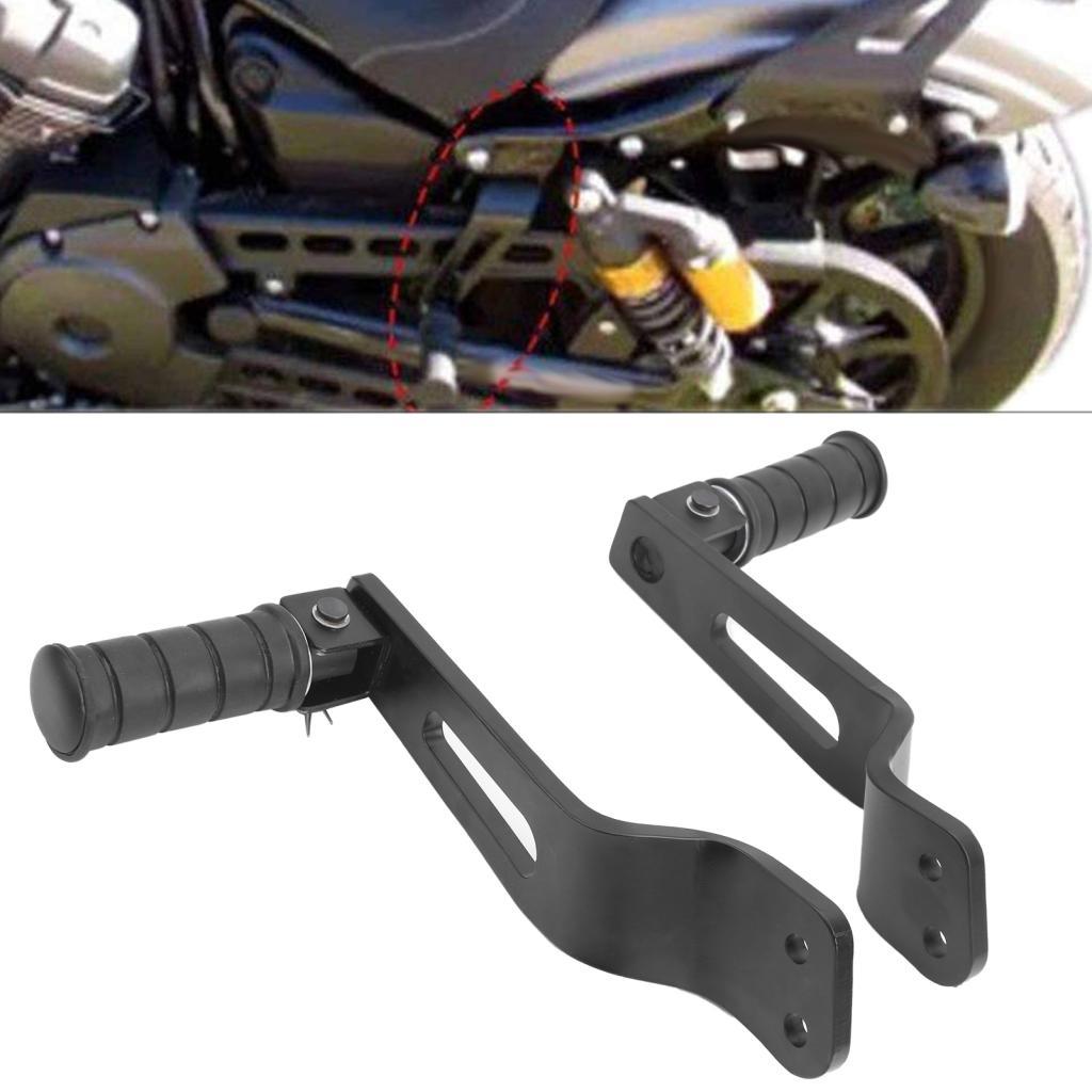 Pedaleira para motocicleta, 2 peças finas para parafuso star xvs950, modificação r-spec 2014-2017