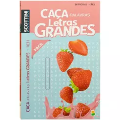 Scottini Caça-palavras | Letras Grandes | 96p | N1031 | Fácil
