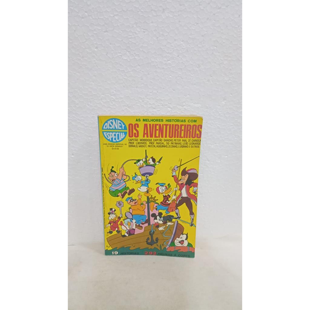 Nº 7 Disney Especial - As Melhores Histórias com os Aventureiros autor Walt Disney