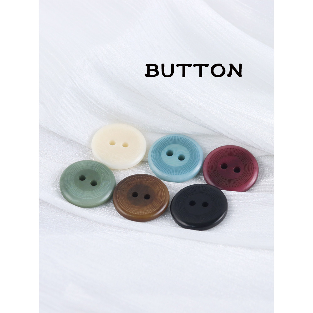 Dois olhos Retro borgonha terno jaqueta suéter botão de frutas reais céu azul bege Cardigan terno botão