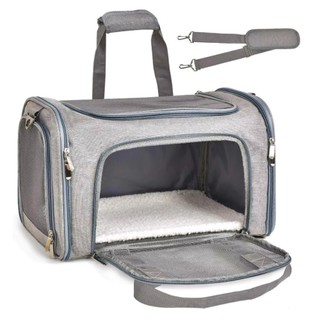 Bolsa de transporte para cães e gatos Mochila Mala de viagem para avião