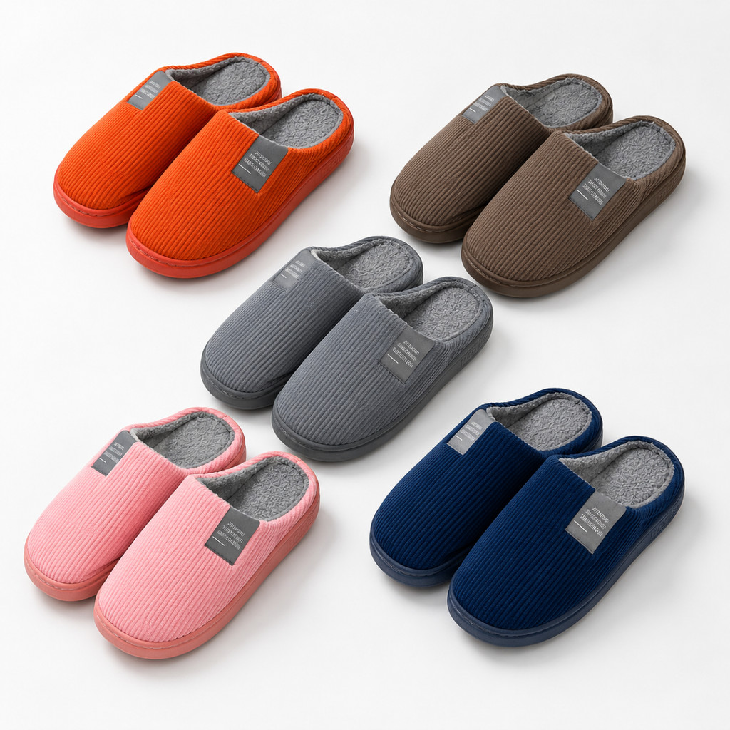 Pantufa Pelinho Veludo Forrado Por Dentro Super Confortável Solado Antiderrapante Unissex