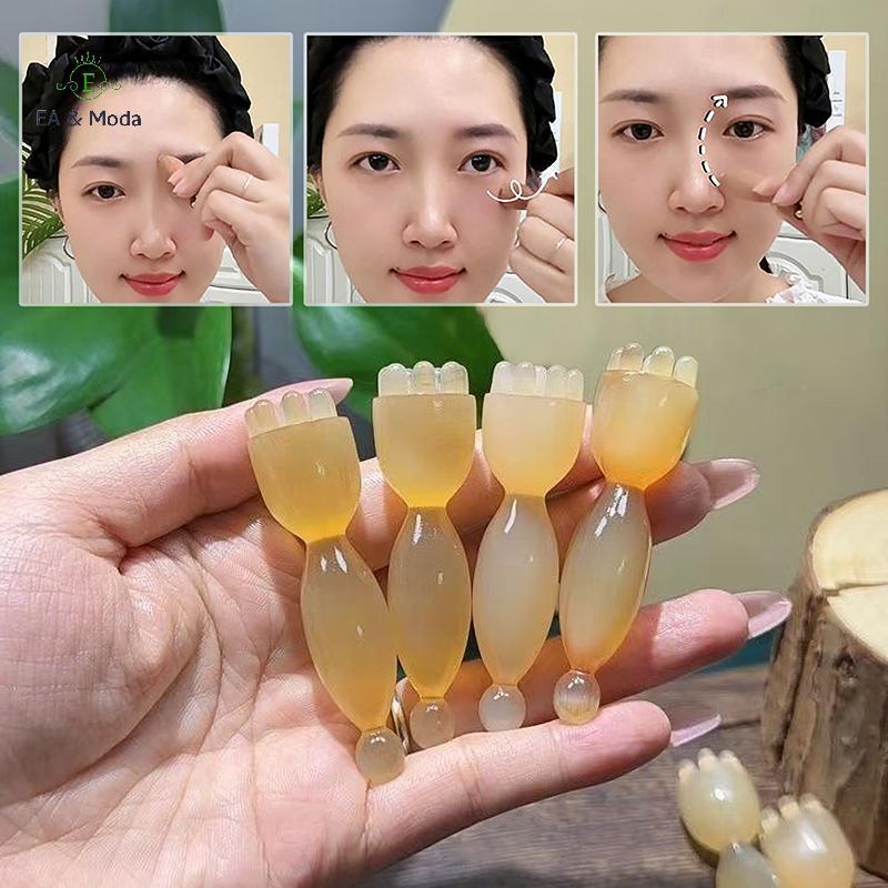 EA & Moda Ferramentas De Massagem Facial Olhos Acupuntura Ponto Caneta Gua Sha Rosto Cuidados Com A Pele Massageador Sti