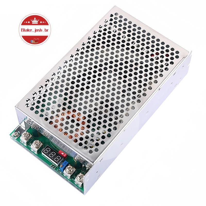 [Qualidade B] 1500W 50A Conversor Ajustável Fonte De Alimentação DC-25-90V A 12V 48V 60V Regulador De Tensão De Alta Pot