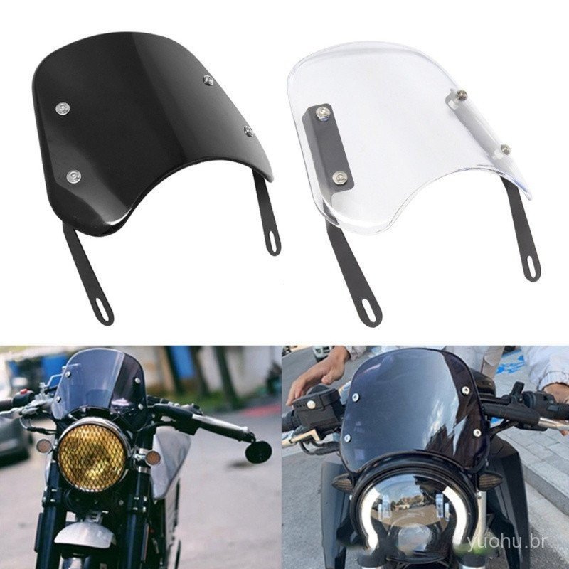 Defletor De Vento Para Motocicleta , Atualizações Elegantes-Pára-Brisa Motocicletas CG125 CKF1