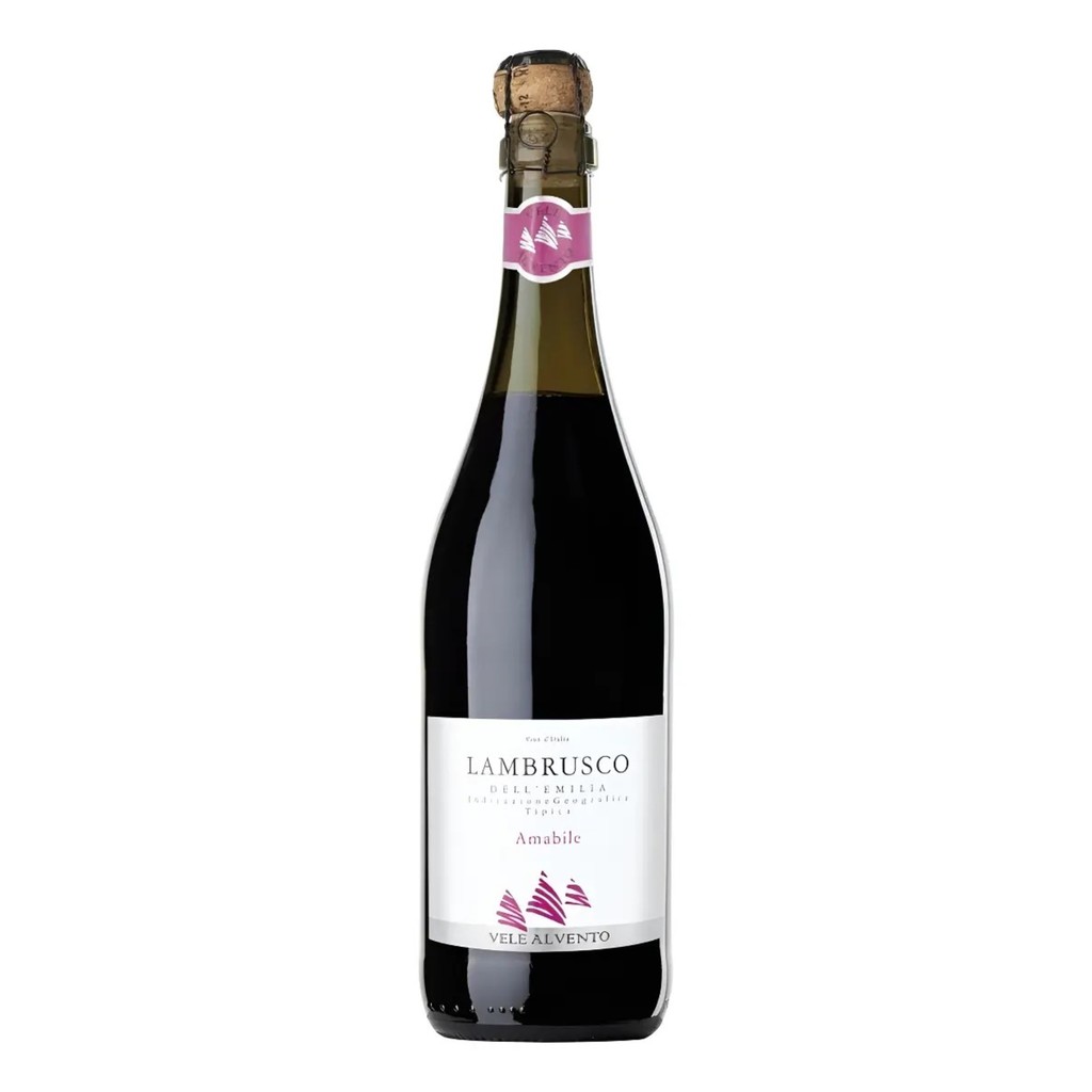 VINHO FRISANTE VELE AL VENTO  LAMBRUSCO TINTO  750ML