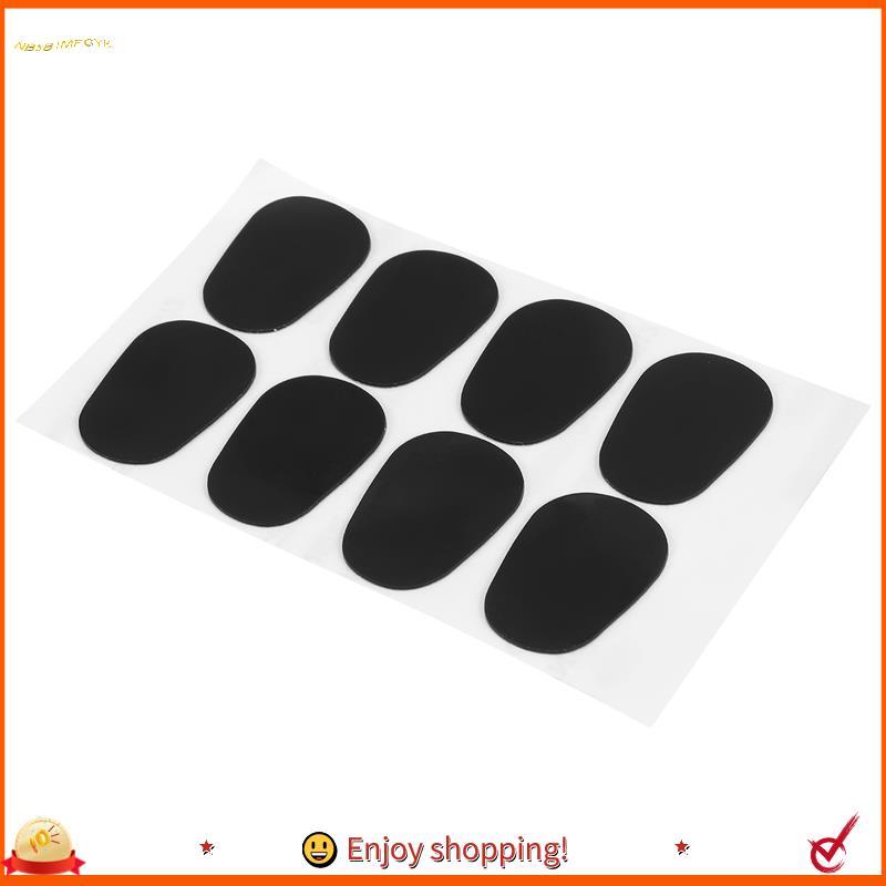 Heheshopchuanhai08 Peças Almofadas De Boquilha De 0.3 Mm Para Saxofone Alto Sax Tenor Preto