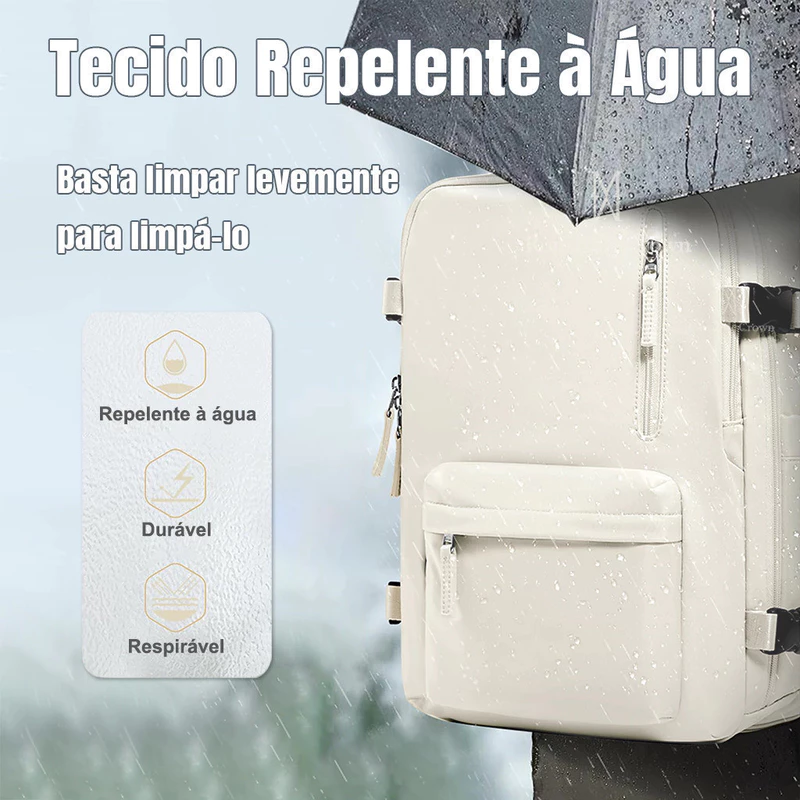 Mochila de Viagem Multifuncional Impermeável Expansível para Notebook — foto 4