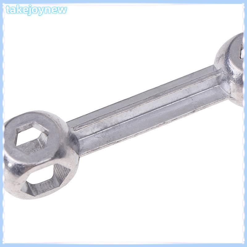 [takejoynewBR] Chave Hexagonal De Osso De 6-15 Mm , 10 Furos , Inglesa Para Ciclismo , Ferramenta De Reparo De Bicicleta