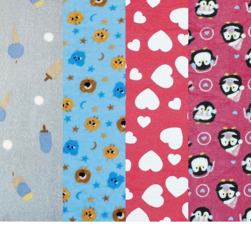 1 Metro Tecido Fleece Estampado Microsoft (1m x 1.60m)