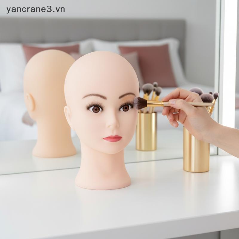 { YAN } Peruca Display Manequim Cabeça Suporte Feminino Masculino Headdoll De Treinamento Para Salão De Cabeleireiro Prá