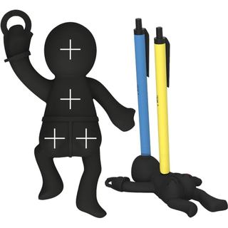 OURASHERO Porta-Canetas de Silicone Divertido para Mesa, Organizador de Lápis, Organizador de Pins, Decorações Fofas par