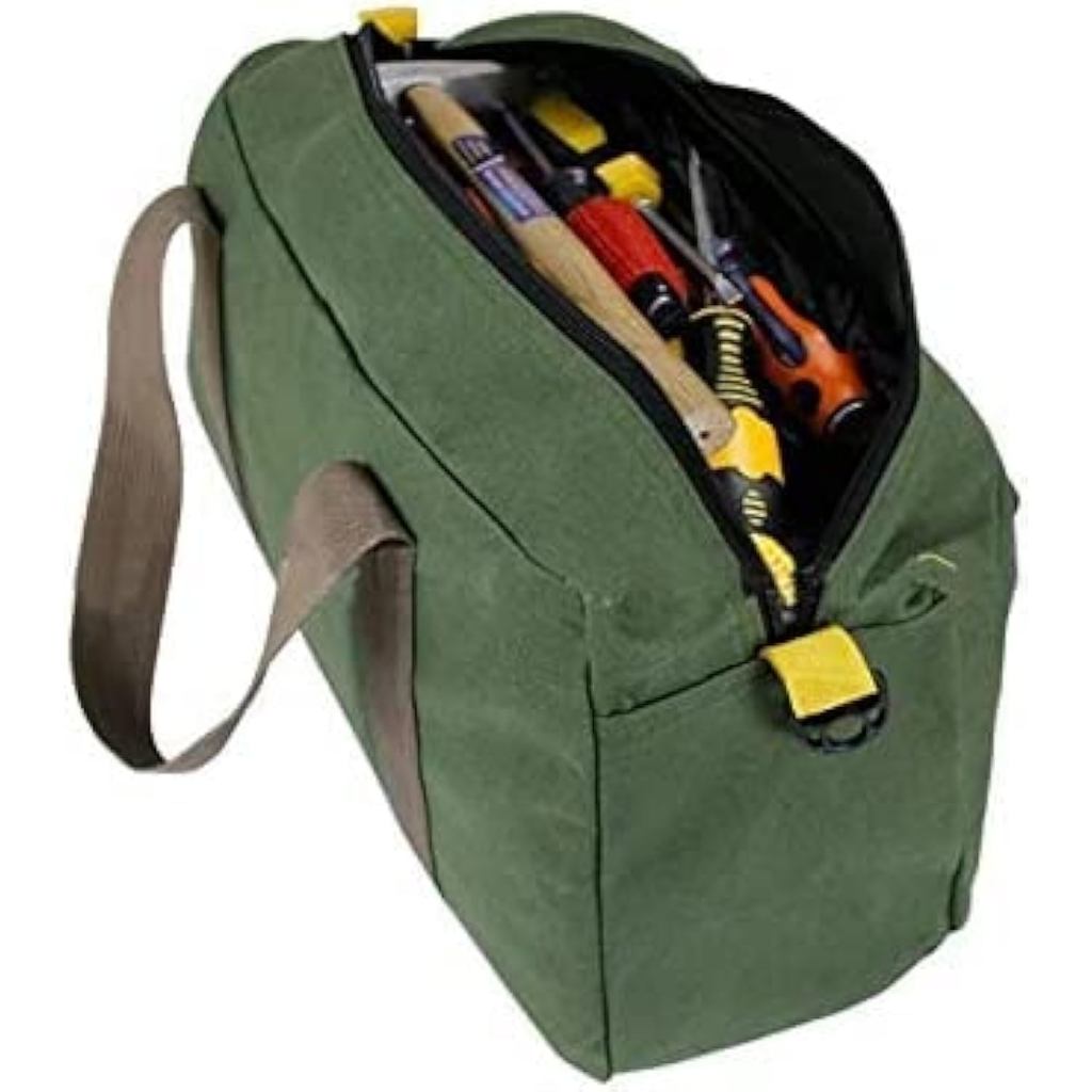 Bolsa de Ferramentas de Grande Capacidade Multifuncional Impermeável em Lona Oxford para Armazenamento de Ferramentas Ma