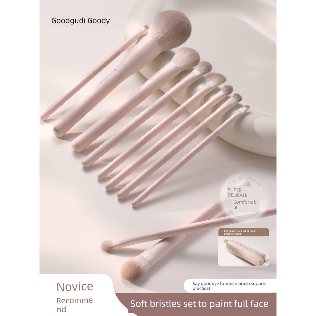 kit pincel maquiagem profissional pincel maquiagem Goody Taoyao Conjunto de pincéis de maquiagem para iniciantes, sombra