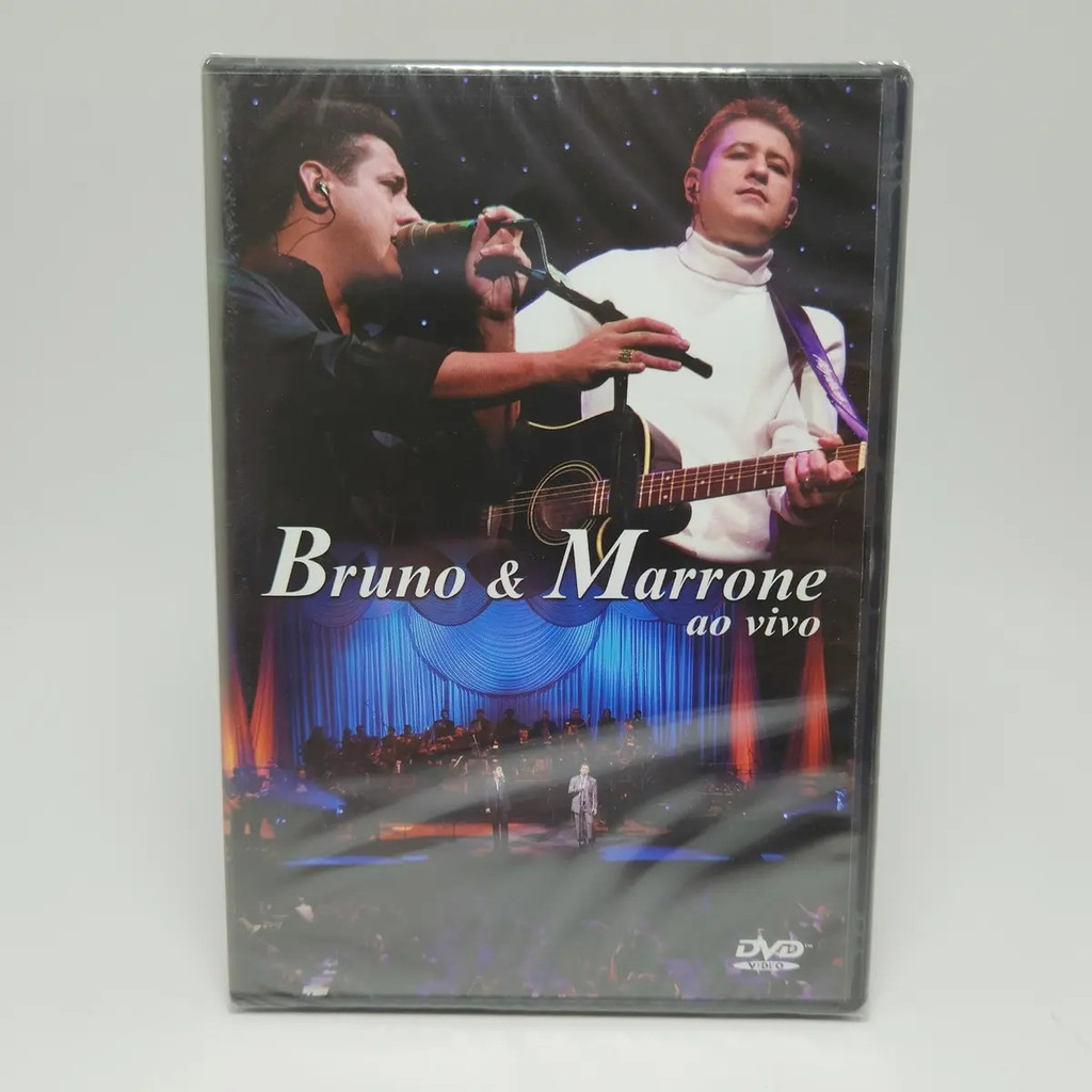 Dvd Bruno & Marrone, Ao Vivo - Novo Original Lacrado
