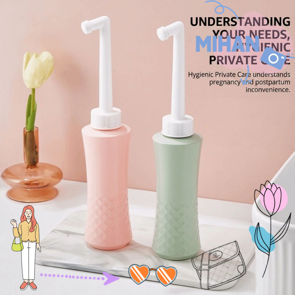 Garrafa Perineal MH-BEAUTY , Leve E Fácil De Apertar Mom Peri De Lavagem Feminina Portátil