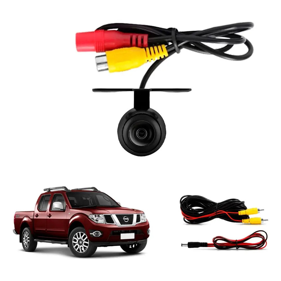 Camera De Ré Borboleta Hd Nissan Frontier 2008 2009 2010