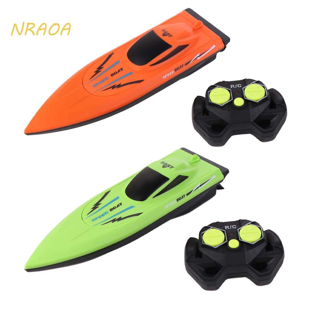 Barco De Controle Remoto NRAOA , À Vela , Barcos RC De Corrida De Longa Duração , Brinquedo De Lancha Sem Fio De Alta Ve
