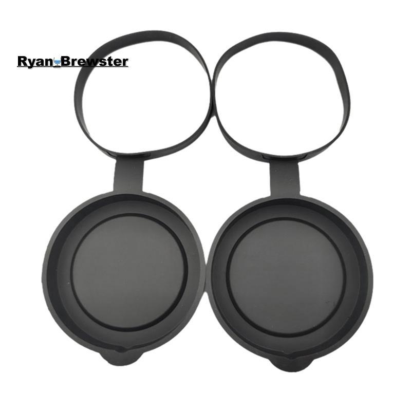 [Preferência R] 2 Peças Binóculos Tampa De Lente Objetiva De Borracha Protetora Binocular Melhor Proteção