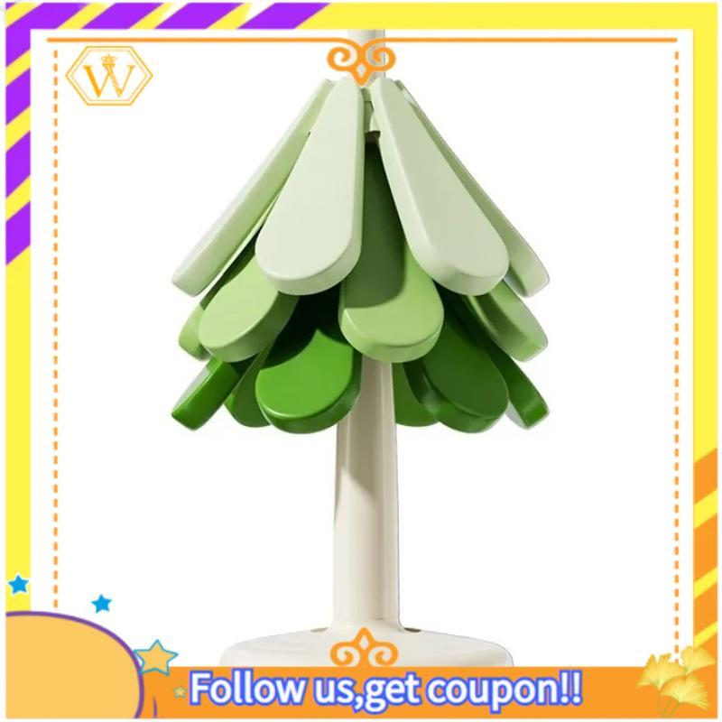 Forma De Árvore De Natal Silicone Placemat Dobrável Prato Esteira Pote Coaster Isolamento Térmico Ferramenta Proteção De