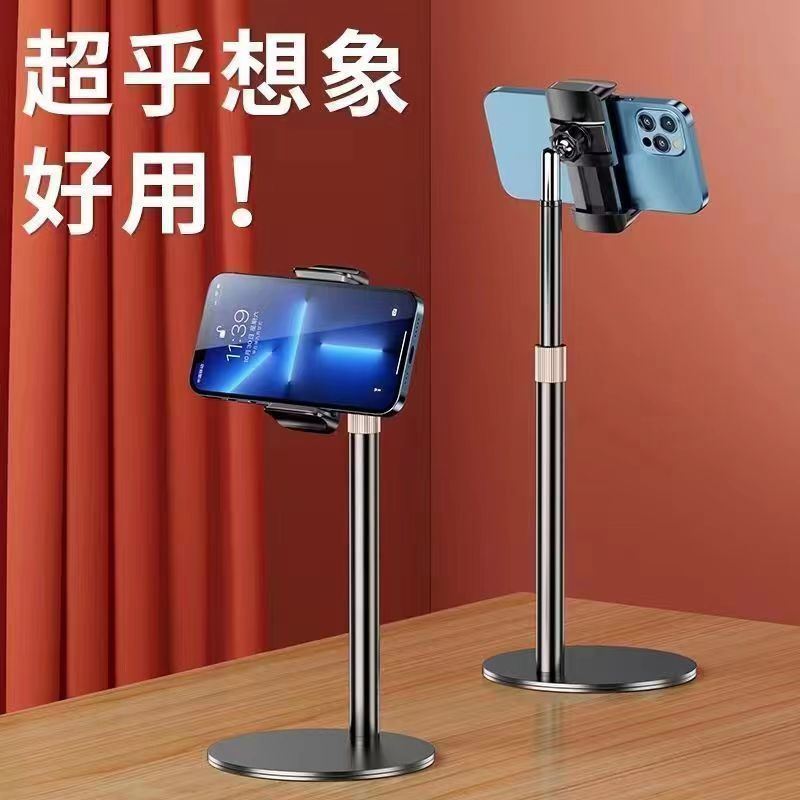 Suporte de mesa retrátil para celular e tablet com braço flexível de metal para assistir…