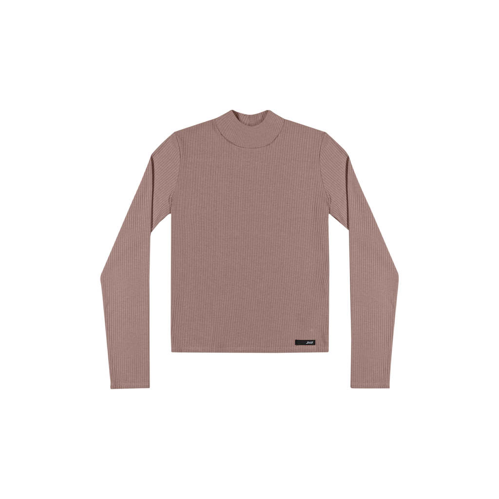 Blusa Longa Juvenil Menina Canelada Beats Marrom