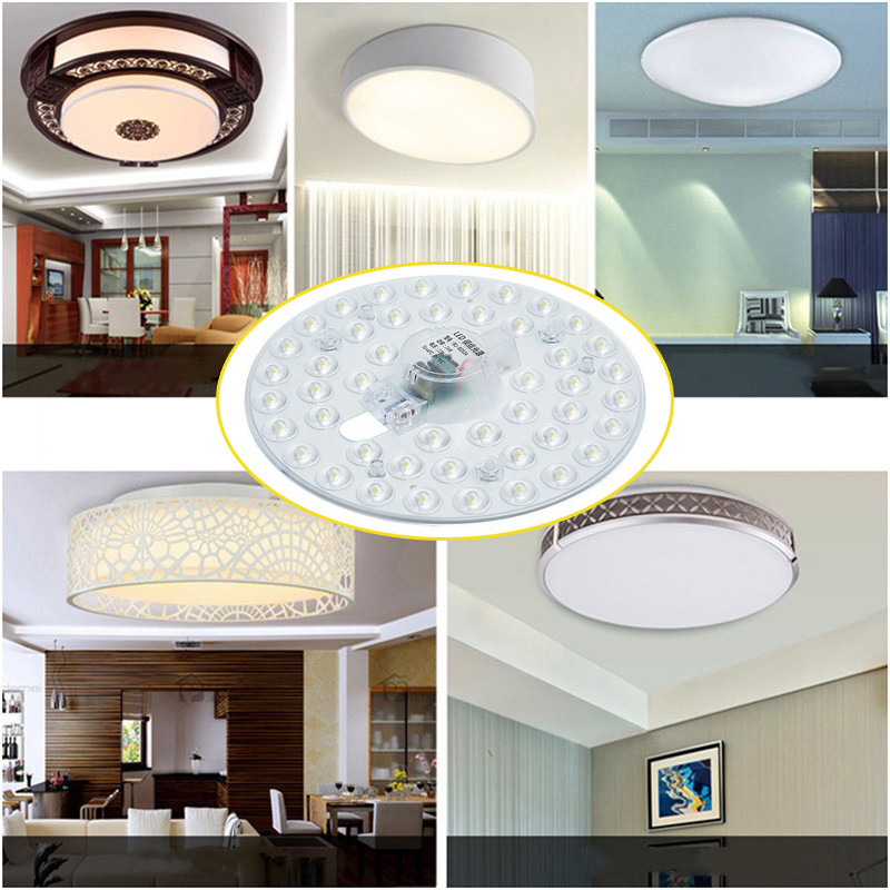 24W 36W LED Lâmpada De Teto De 2 Cores Módulo De Economia De Energia Painel De Luz Para Holofote De Parede Interna Domés