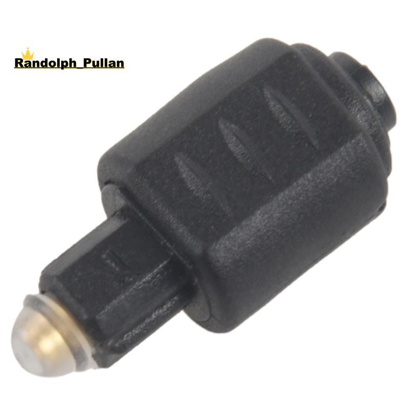 [Concessional H] Mini Adaptador De Áudio Óptico Jack Fêmea De 3.5 Mm Para Plugue Macho Digital Toslink Amplificador