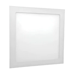 LUMINARIA QUADRADA LED DE EMBUTIR PARA TETO 24W 6500K ELGIN BRANCO