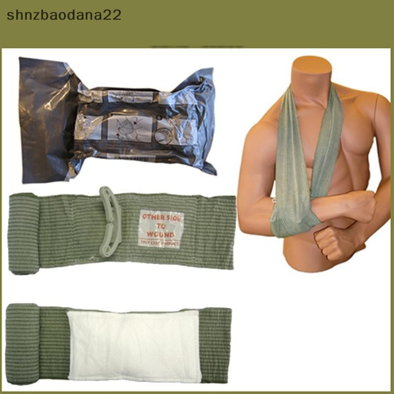 [Shnzd] Kit De Trauma De Bandagem Israelense De Compressão De Emergência Torniquete Curativo Médico Rolo Estéril Primeir