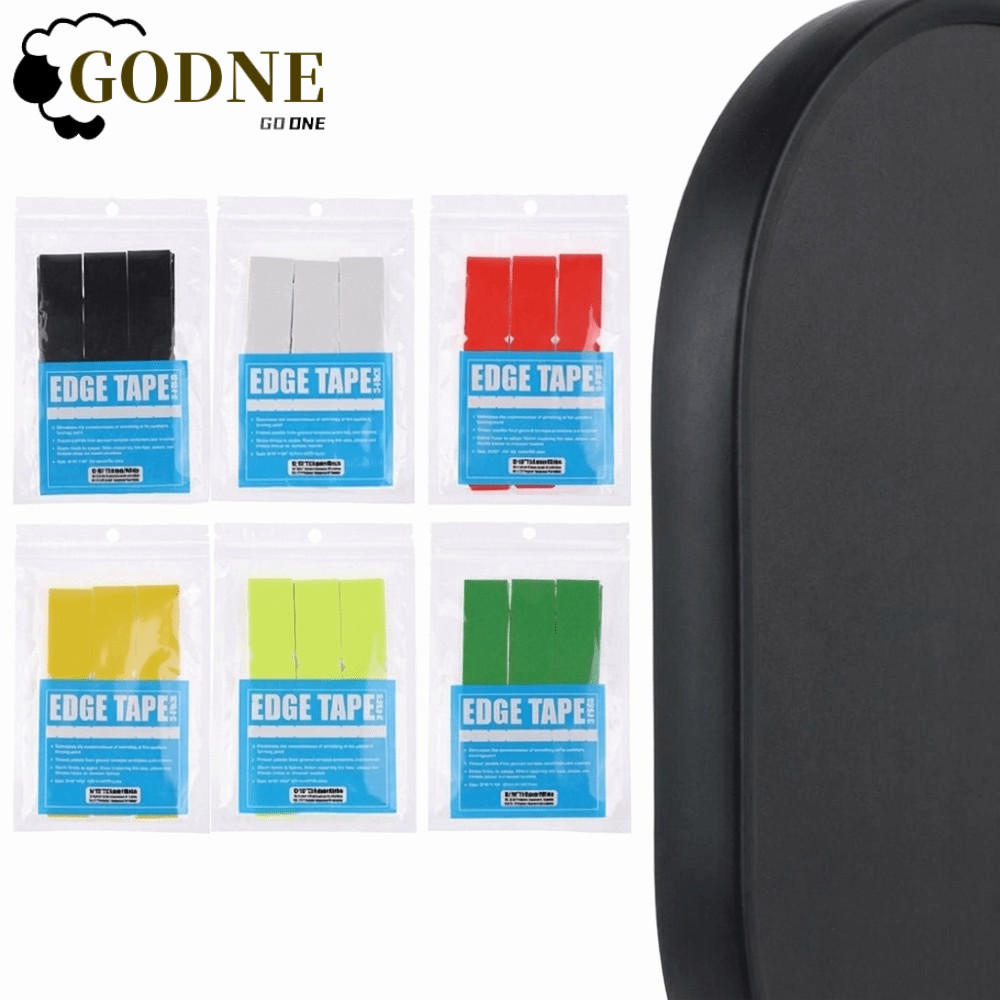 GODNESSFO 3PCS Fita Protetora De Quadro De Raquete De Pickleball , Absorção De Choque