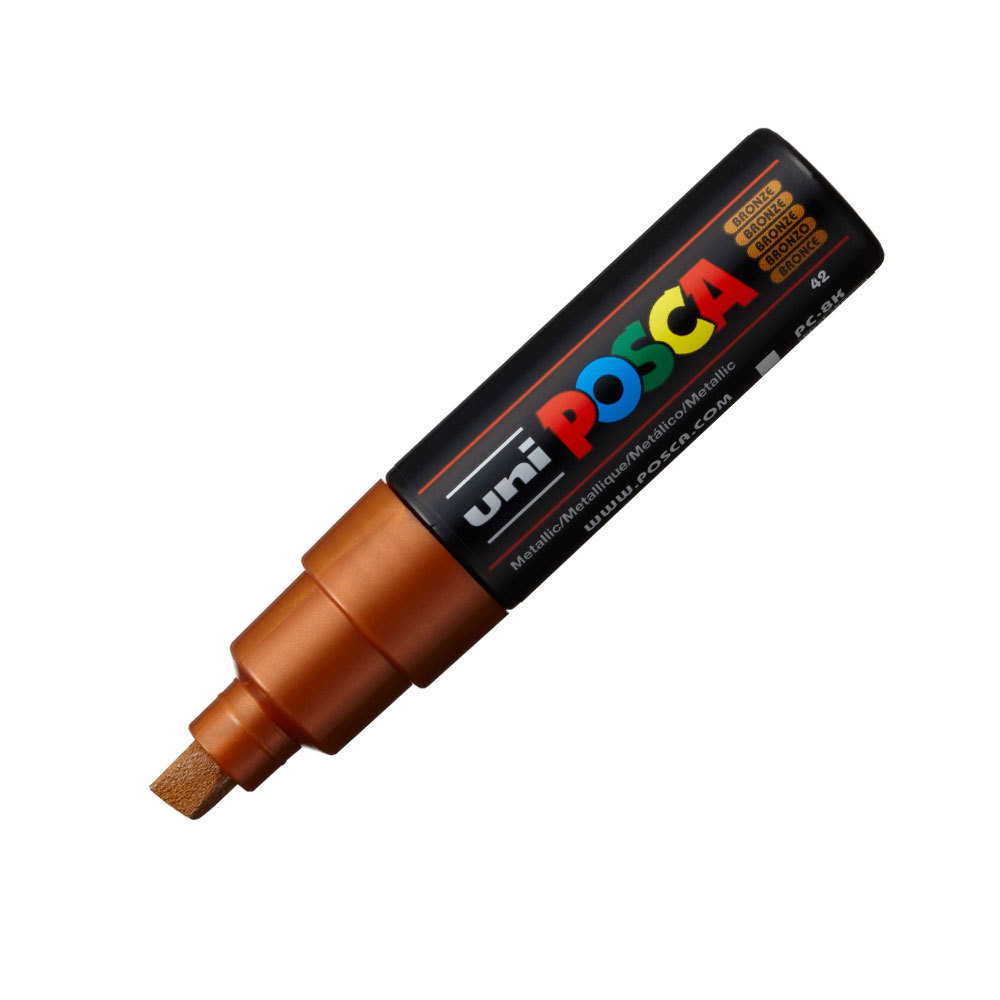 Caneta Posca PC-8K Bronze uni-ball