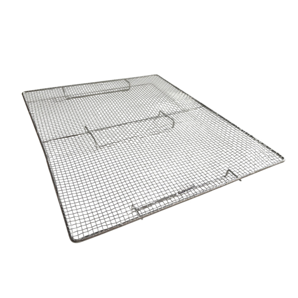 Tela Grelha P/ Escorredor Fritura Inox 40x50x6cm Salgados