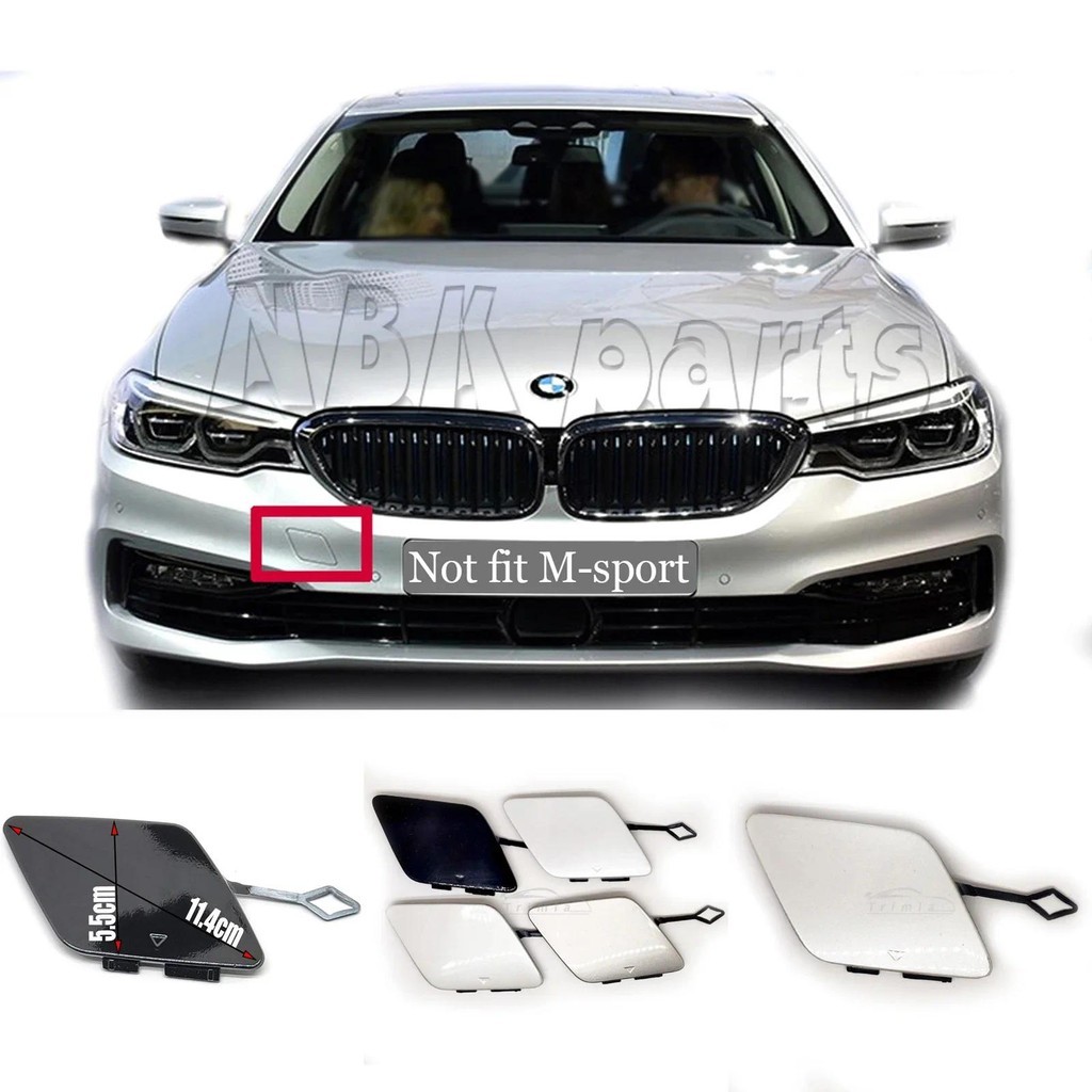Apto 17-19 BMW Série 5 G30 G31 518d 520i 530i 540i 520d 525d 530d 530e 535i 535d 540dX Capa De Reboque Frontal 511174274