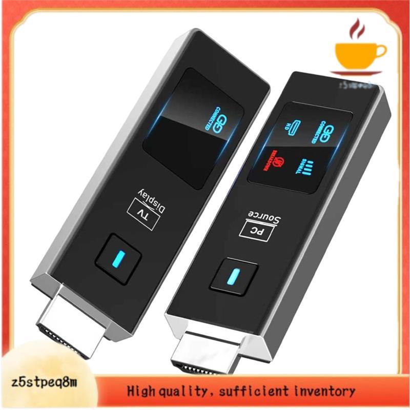 50M Sem Fio-Compatível Vídeo Transmissor De Áudio Receptor Extensor 1080P Display Para Monitor Projetor PC A