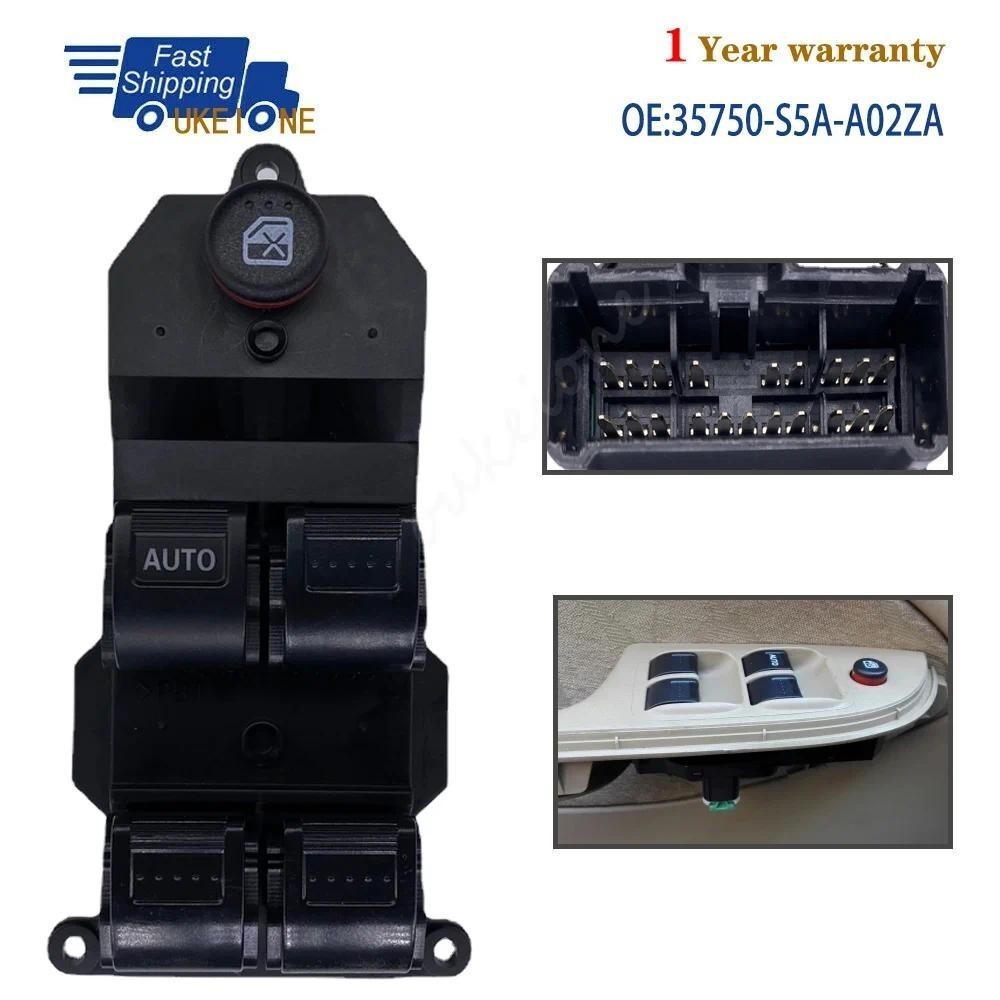 Acessórios Para Honda CR-V 2.4L Civic 2002-2006 Interruptor Mestre Elétrico Da Janela De Energia Vidro Levantador Botão