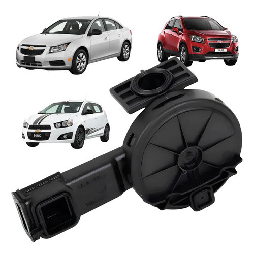 Valvula Completa Tampa Valvula Cruze Sonic Tracker 55564395 Preto