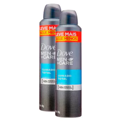 Kit 2 Antitranspirante Aerosol Dove Men+Care Proteção Total 250ml