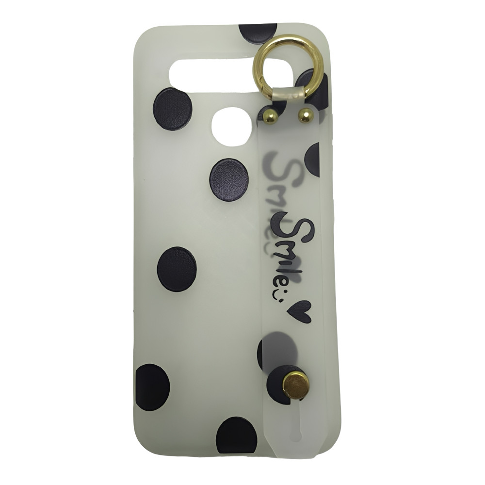 Capa capinha protetora LG K41s bolinha preta
