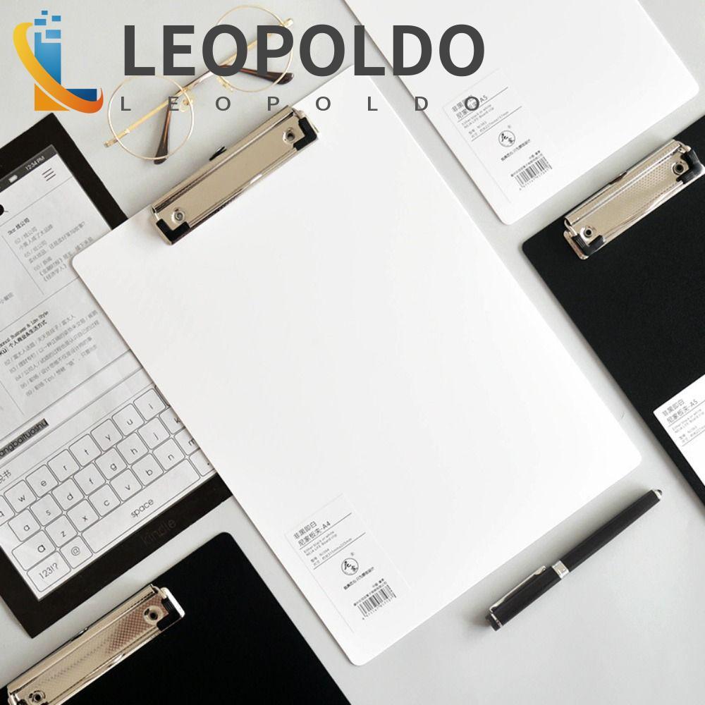 Prancheta De Escrita LEOPOLDO , Bloco Para Tablet A4 A5 A6 Pasta De Arquivo , Preto E Branco