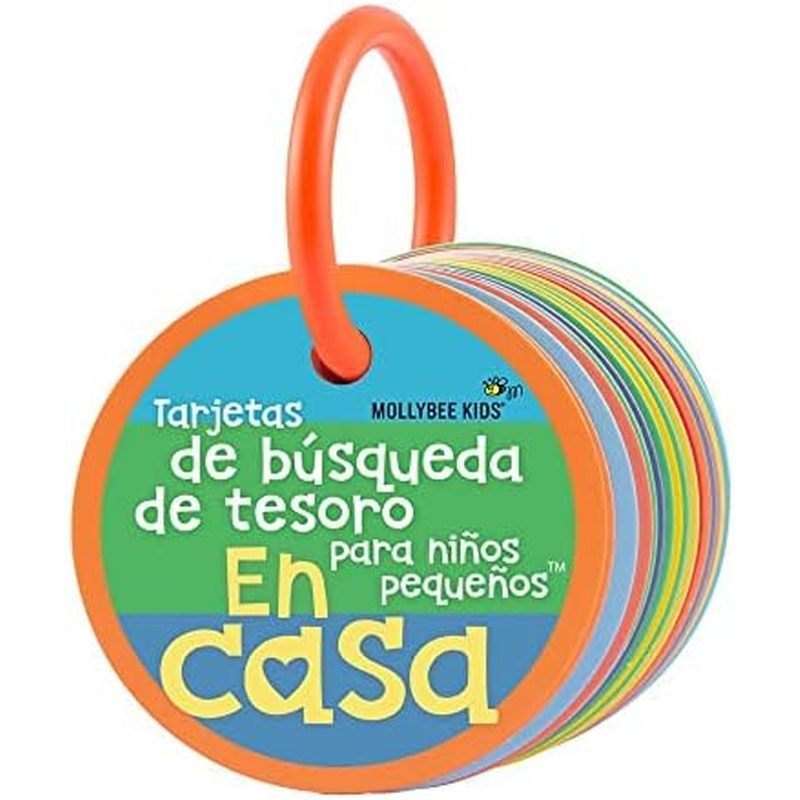 MOLLYBEE KIDS Toddler Scavenger Hunt Cards Em Casa , Atividades Infantis , Idades De 2 A 3 Anos , Jogo De Caça Para Scra