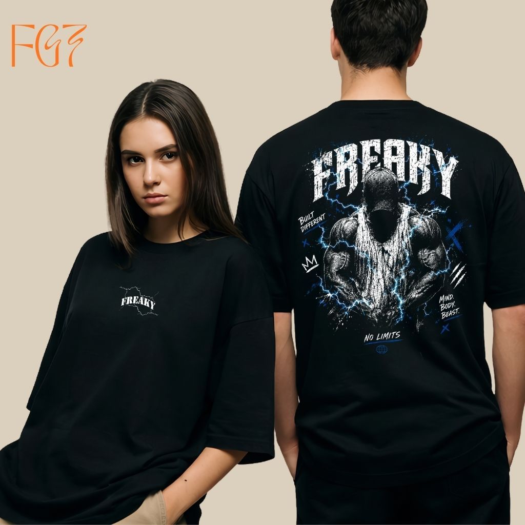 Camiseta Unissex Freaky Thunder Wake Wake Season Academia Treino Gym Musculação