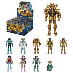 Boneco Blokees Saint Seiya Galaxy Version 02 Gold Saints Display