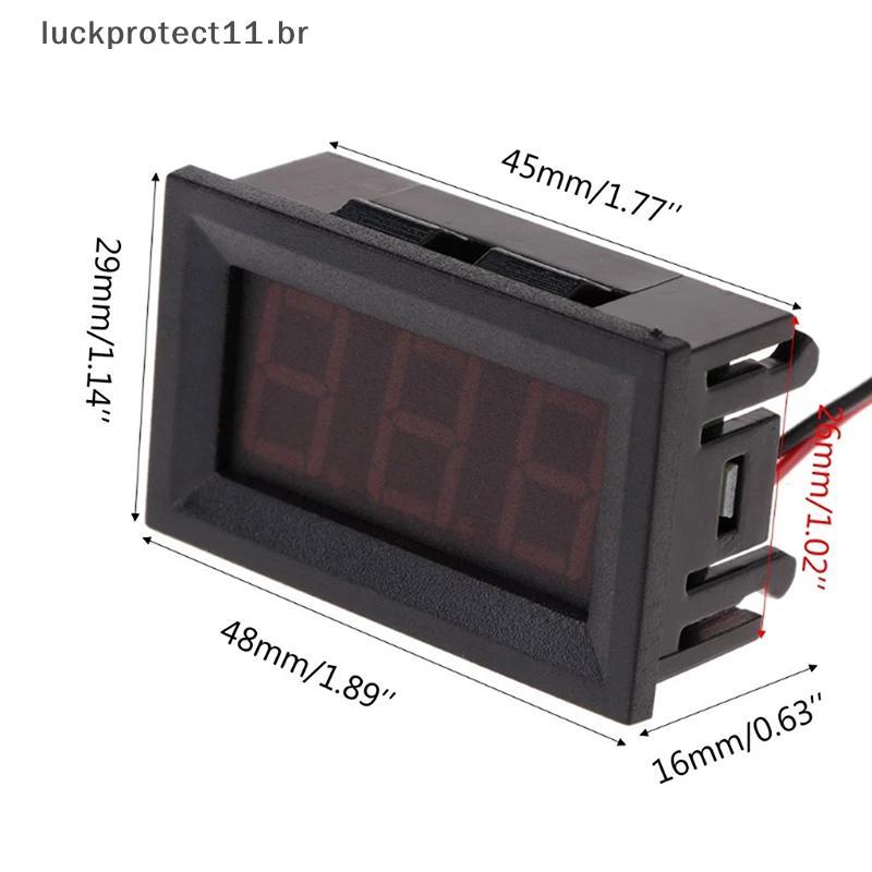 LTBR 0.56 Pol . Voltímetro Digital Amperímetro Painel DC Amp Volt Tensão Medidor De Corrente Tester ~