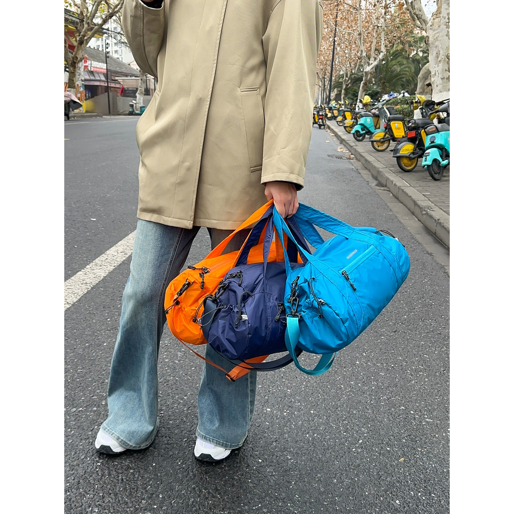 Esportes ao ar livre estilo bolsa feminina leve All-Match saco do mensageiro multifuncional saco de ginásio lazer Boston