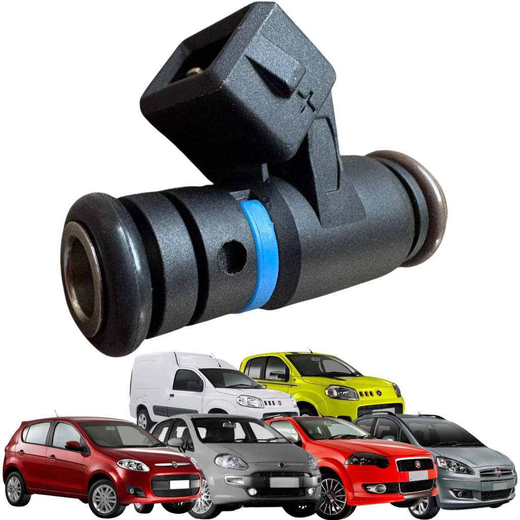 Bico Injetor BROSOL Fiorino Grand Siena Idea Palio Punto Siena Strada Uno 1.0 1.4 8V Flex BRIE024